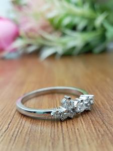 แหวนแต่งงานทรงกลมทันสมัยจาก D'VINS JEWELS ประดับเพชรทรงบริลเลียนต์สี D ขาว โรสโกลด์ สำหรับเพชรที่ได้รับการรับรองจากห้องปฏิบัติการ - Product Image 2