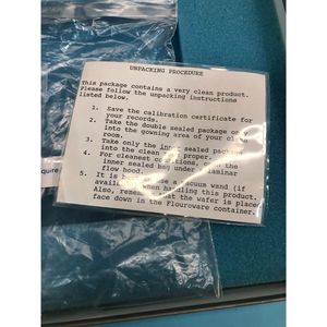 Plaquette VLSI STANDARD SCS-1402, CALIBRATION 500A - Équipements et pièces semi-conducteurs d'occasion fiables à l'échelle mondiale - Product Image 3