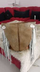 2026 Western Hair-On Cowhide Leather <b>Tote</b> <b>Bag</b> Hand-<b>Tooled</b> Floral Panel Fringe | Luxury Handmade Shoulder Handbag for Women Large - Product Image 5