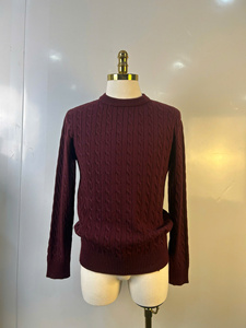 Suéter de Lana con Bordado, Estilo Europeo, Unisex, Casual, Transpirable, Color Puro, Corte en A, Nuevo para Invierno - Product Image 2