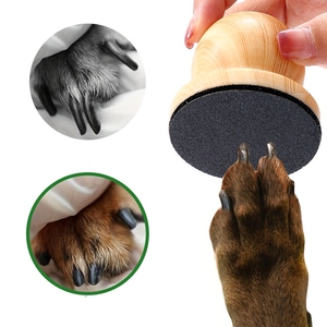 Lima de Uñas Ecológica de Madera para Mascotas – Diseño Redondo Desmontable para Recortar Suavemente las Uñas de Perros y Gatos - Product Image 3