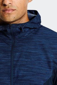 Ensemble coupe-vent léger personnalisé pour homme avec capuche et short, tenue de sport décontractée pour la course en extérieur, ensemble de survêtement deux pièces - Product Image 3