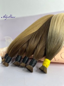 Vente en gros d'extensions de cheveux vierges naturelles vietnamiennes Remy 100% en vrac - Product Image 4