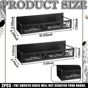 Set di 2 Portaspezie Magnetici a Forma di Uccello, Cestello Magnetico in Metallo per Frigorifero, Organizzatori per Condimenti, Decorazione Casa K - Product Image 6