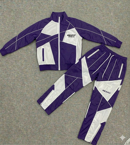 Conjuntos Deportivos Más Vendidos al por Mayor, Conjuntos de Sudadera para Hombre, Chaquetas con Cierre y Pantalones Deportivos, Conjuntos Deportivos Cortavientos para Hombre - Product Image 3