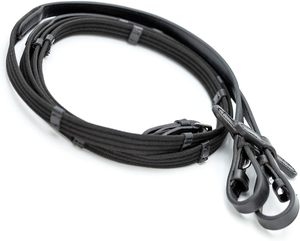 Brida Inglesa de Cuero para Caballo con Riendas, Corona Acolchada, Cabezalera Ajustable, Equipo de Brida Inglesa para Caza, Salto y Doma Clásica - Product Image 2