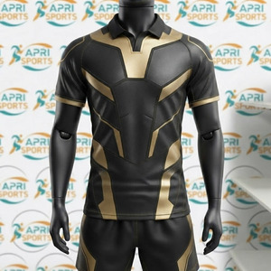 Uniformes de Rugby Sublimados de Alta Calidad Hechos a Medida para Hombre, Tallas Grandes, Transpirables, con Tela de Secado Rápido, Colores y Logotipo Personalizados - Product Image 5