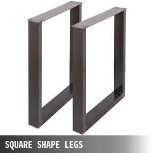Custom Heavy Duty Stainless Steel <b>Square</b> <b>Table</b> Legs Dining Furniture Base Midcentury Design Easy Install EDPTBL000 - Product Image 5
