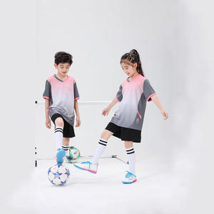 Best Selling High Quality Latest Designs 100% Polyester Breathable Team Adult Kids Soccer Wear Set Custom Soccer Uniforms - Product Image 2