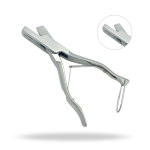 Coupe-oreilles en acier inoxydable, petit modèle en V, instrument vétérinaire pour l'identification des animaux d'élevage - Product Image 1