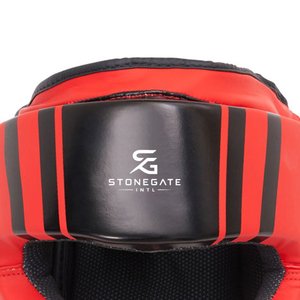 Protège-tête de kickboxing en cuir léger, réglable et respirant avec design personnalisé pour l'entraînement MMA 2026 - Product Image 3