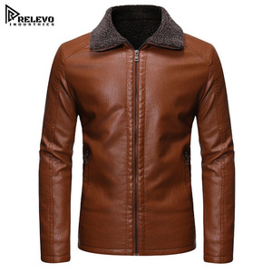 RELEVO INDUSTRY OEM Veste de moto en cuir véritable pour homme, fabriquée au Pakistan, col montant, tissu peigné, doublure en élasthanne, haute qualité - Product Image 5