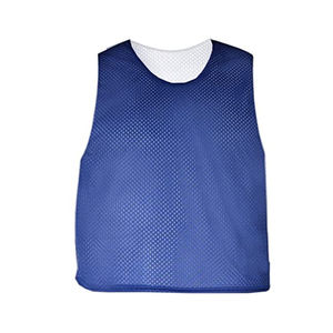 Chalecos Deportivos Reversibles al por Mayor para Entrenamiento de Fútbol, 100% Poliéster, Secado Rápido, Transpirables, con Logotipo Personalizado Impreso, sin Mangas - Product Image 3