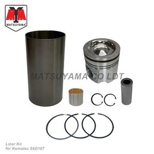 S6D107ลูกสูบอลูมิเนียมสำหรับเครื่องจักรหนัก Komatsu OEM 6754312111 6754-31-2111 - Product Image 2