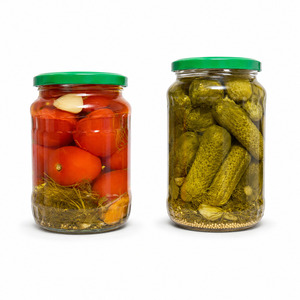 Factory In Vietnam Premium Quality Wholesale Price Tasty <b>Pickled</b> Assorty Whole Unpeeled Cucumber and Tomato In Bulk - Product Image 1