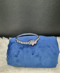 Bracelets en argent plaqué avec grappes de gouttes d'eau et diamants américains, bijoux ethniques pour soirées, pour femmes, vente en gros - Product Image 6
