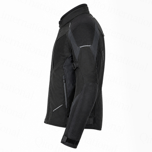 Factory Price Slim Fit Men Motorbike Racing Cardura <b>Jacket</b> Reflective Strips Ventilated <b>Summer</b> Textile <b>Motorcycle</b> Riding <b>Jacket</b> - Product Image 2