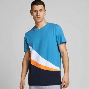 เสื้อยืดผู้ชาย OEM ขายส่ง ผลิตตามสั่ง ผ้าฝ้าย 100% เสื้อยืดเปล่าแบบยูนิเซ็กซ์ เสื้อยืดคุณภาพสูงสำหรับผู้ชาย สกรีนโลโก้ได้ - Product Image 6
