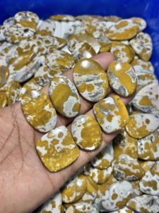 Cabochons en Jaspe Océanique, Formes Assorties, Pierres Précieuses en Vrac pour la Fabrication de Bijoux, Prix de Grossiste, Qualité Exceptionnelle, Jaspe Naturel Certifié - Product Image 3