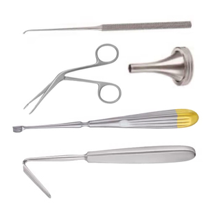 PISSCO Tonsillectomy <b>Instrument</b> Set 5 PCS ENT Surgery <b>Instruments</b> Ear Nose Throat <b>Instrument</b> Kit Tonsil Surgery Tools Set - Product Image 3