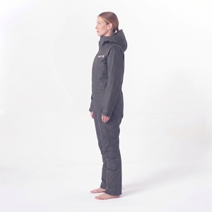 Combinaison de ski d'hiver pour femmes, imperméable, coupe-vent, avec capuche, veste et pantalon respirants, ensemble de vêtements de sport pour la neige - Product Image 6
