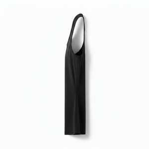 Débardeur côtelé 100 % coton pour femme, dos nageur, sans manches, sexy, uni, avec logo personnalisé, vente en gros - Product Image 5