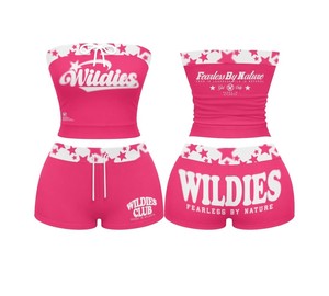 Conjunto Corto Sexy y Ajustado Personalizado para Mujer, Top Tubo Moderno, Pantalones Cortos Deportivos Transpirables, Conjunto Deportivo para Yoga y Ejercicio - Product Image 1