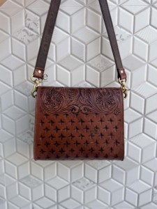 กระเป๋าถือหนังสินค้ามาใหม่กระเป๋าหนังสะพายข้างสไตล์ยิปซีสไตล์ตะวันตก - Product Image 4