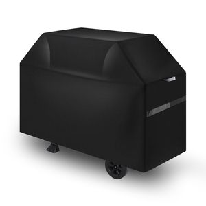 ที่ครอบเตาย่างบาร์บีคิวหนักขนาด65นิ้วกันน้ำจางทนทานต่อสภาพอากาศ600D โพลีเอสเตอร์เปิด/ปิดได้ง่ายพร้อมสายรัดสีดำ - Product Image 1