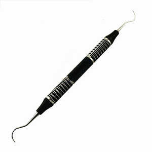 Sonda exploradora dental profesional manual de doble punta tipo sierra |   Herramienta de Diagnóstico de Acero Inoxidable Clase II para Cálculos de Cavitación - Product Image 5