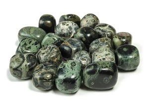 Piedra Natural de Jaspe Kambaba Pulida, Jaspe Verde Estromolita, Cristal Curativo, Venta al por Mayor - Product Image 2