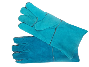 ถุงมือเชื่อมหนังวัวแท้แบบหนา ทนไฟ สำหรับงานอุตสาหกรรม ป้องกันมือ - Product Image 5