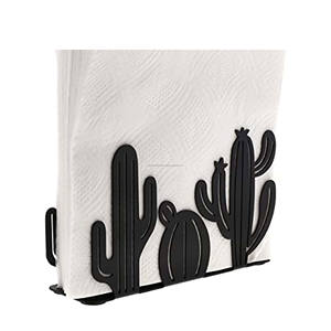 ที่ใส่ทิชชู่แบบตั้งได้ที่ใส่กระดาษทิชชู่ดีไซน์รูปกระบองเพชรโลหะแบบตั้งได้ - Product Image 1