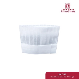 JM746 Toque de chef carrée non tissée en polyester, légère, hygiénique, réglable, unisexe, pour usage domestique et quotidien, toutes saisons - Product Image 4