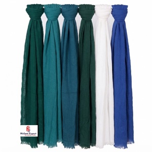 Breathable Plain Neckwear Textile Factory Cotton Viscose Polyester Lightweight Fabric Bulk Custom Brand Supply - Product Image 2