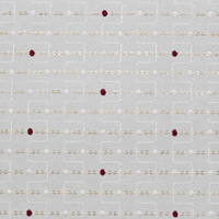 Tissu de broderie carrée de qualité supérieure, dentelle florale en maille à sequins pour robe de mariée, tenue de soirée, vêtement de mode africaine, vente en gros de luxe