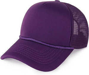 Casquette de camionneur classique d'été en maille avec broderie 3D, bicolore, unisexe, à sangle réglable, légère - Product Image 2