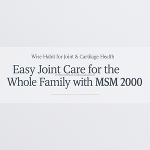 ผงอาหารเสริม MSM 2000MG อาหารเสริมสุขภาพแบบเกาหลีผลิตจากเกาหลี - Product Image 4