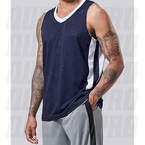 Maillots de basket personnalisés respirants à séchage rapide sans manches pour adultes – Votre équipe, vos couleurs – Tenue de sport par sublimation - Product Image 4