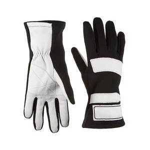 Guantes de rendimiento de tela elástica transpirable, guantes de carreras de karts OEM, guantes de conducción de diseño personalizado - Product Image 1