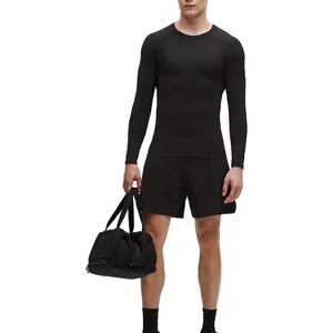 Rashguard Unisex para Adultos de Poliéster/Nylon Transpirable de 220g con Estampado por Transferencia Térmica Personalizado al por Mayor para Jiu Jitsu, MMA, BJJ - Product Image 1
