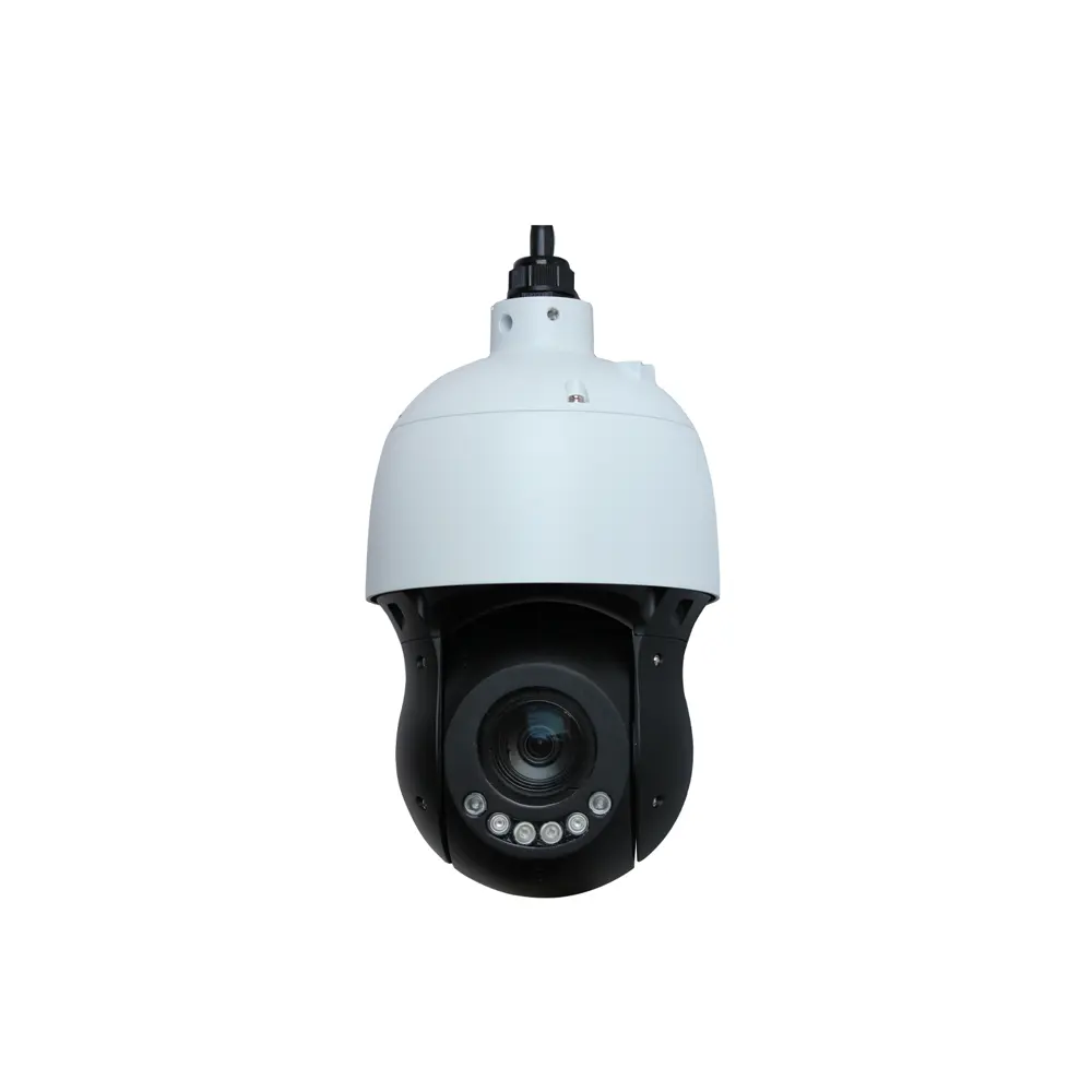 4 Zoll POE Enhanced 1080P 33X Zoom IR Speed Dome PTZ-Kamera mit Alarm-LED und optionalem Lautsprecher für gründliche Überwachung