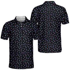 Polo de Alta Calidad, Seco, Deportivo, Ajustado, 100% Poliéster, Impresión Sublimada Personalizada, Promocional, Liso, Transpirable - Product Image 2