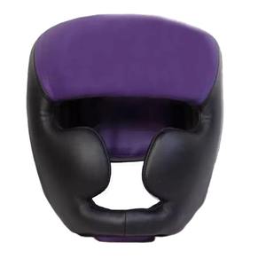 High Quality Unisex Customized PU Breathable Round Head Guard for Boxing & Taekwondo Sports Protective Wear - Product Image 1