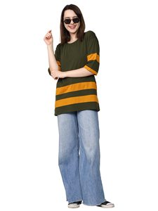 T-shirts pour femmes, t-shirts en coton uni pour femmes, pour impression personnalisée, manches courtes, col rond, t-shirts pour femmes respirants, toutes saisons - Product Image 2