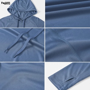 เสื้อฮู้ดดี้วิ่งผู้ชายแบบสปอร์ตระบายอากาศดี รุ่นปี 2026 ขายส่ง พร้อมเชือกผูก ปรับได้ เหมาะสำหรับการฝึกซ้อมอย่างเป็นทางการในฤดูหนาว-ลายพิมพ์ดิจิทัลแบบเรียบ - Product Image 4