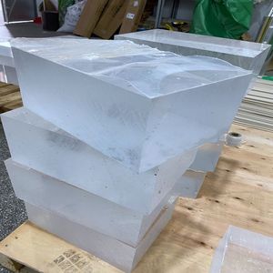 Clear Acrylic Glass Extruded <b>Rods</b> Frosted Bubble Designs Cutting Service Industrial Use Custom Length OEM Brand Model WHC-0627 - Product Image 5
