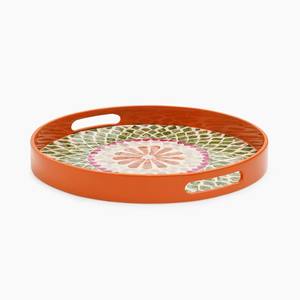 Bandeja de Servir con Incrustaciones de Madreperla, Acabado Lacado, Ecológica, Impermeable, Plegable, Color Personalizado, Bandeja para Café, Apta para Alimentos, Vietnam - Product Image 1