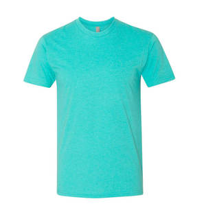 T-shirt noir à manches courtes pour homme, col rond, en jersey de polyester et coton, coupe classique, effet délavé vintage, motif uni, écologique - Product Image 4