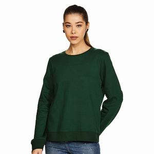 Sudaderas Casuales de Mujer de Calidad Premium 2026, Sudaderas de Algodón y Felpa, Elegantes, Lisas, Cálidas, para Invierno, Servicio OEM - Product Image 1